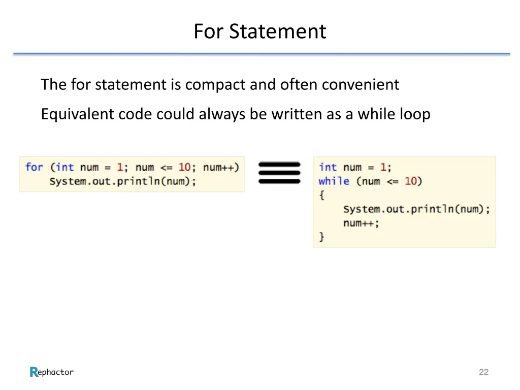 for statement 3