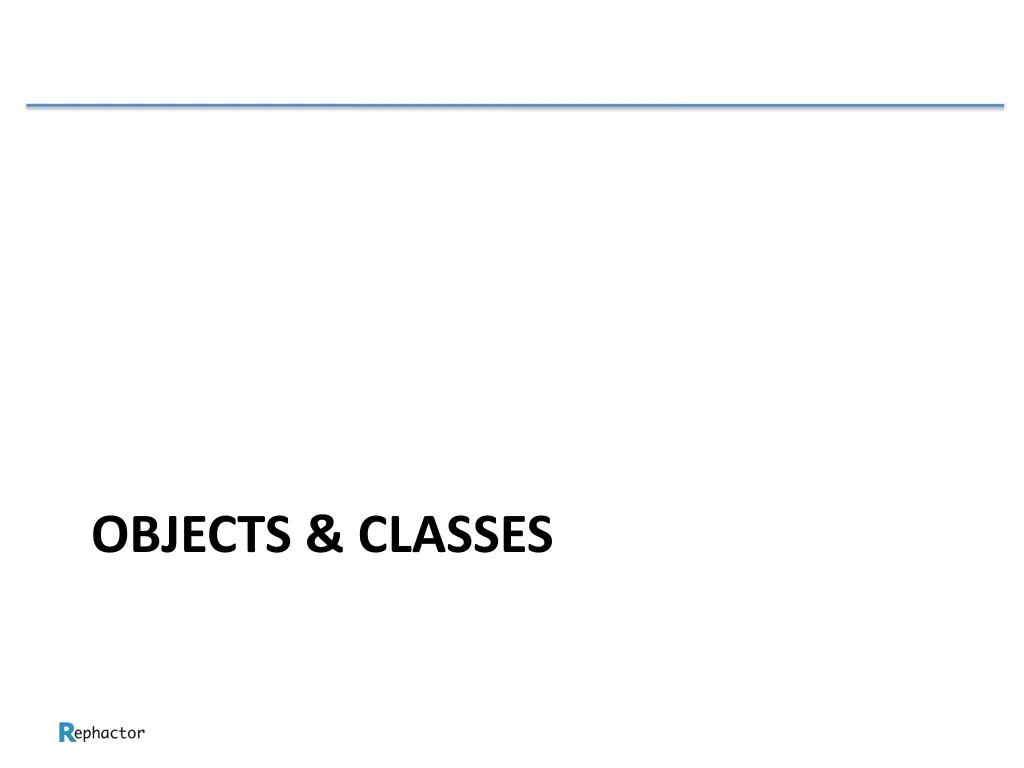 objects classes