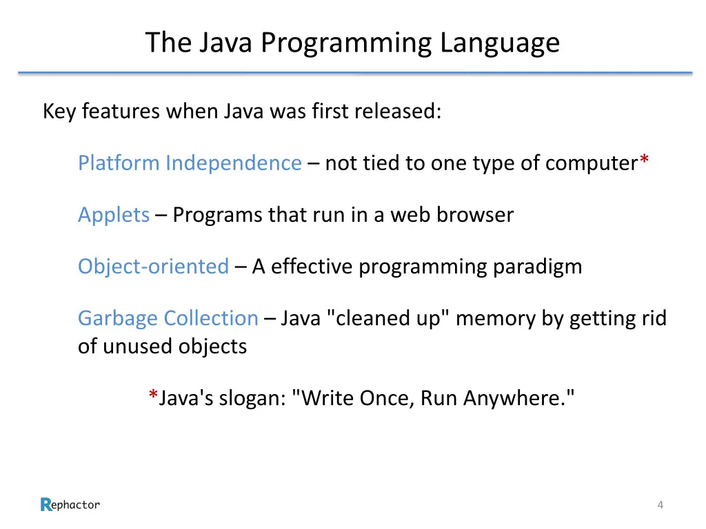 the java programming language 1