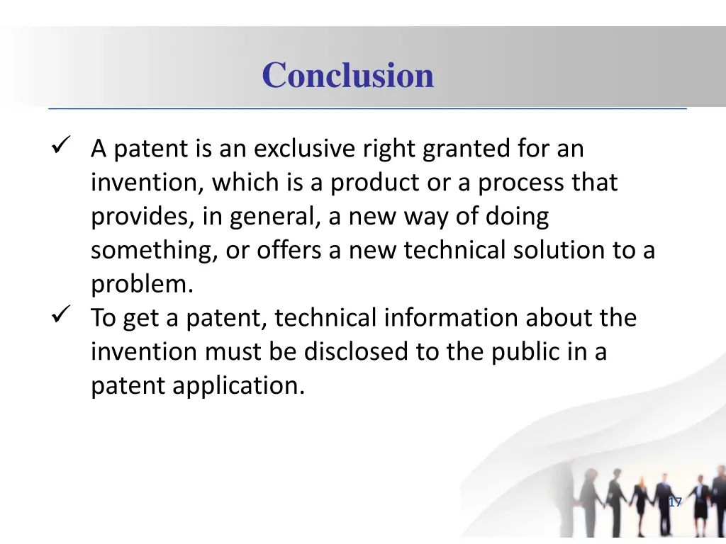 conclusion