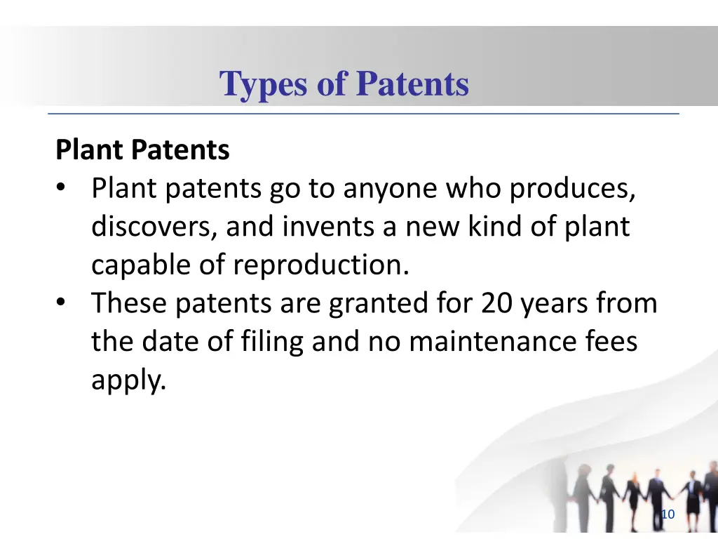 types of patents 2