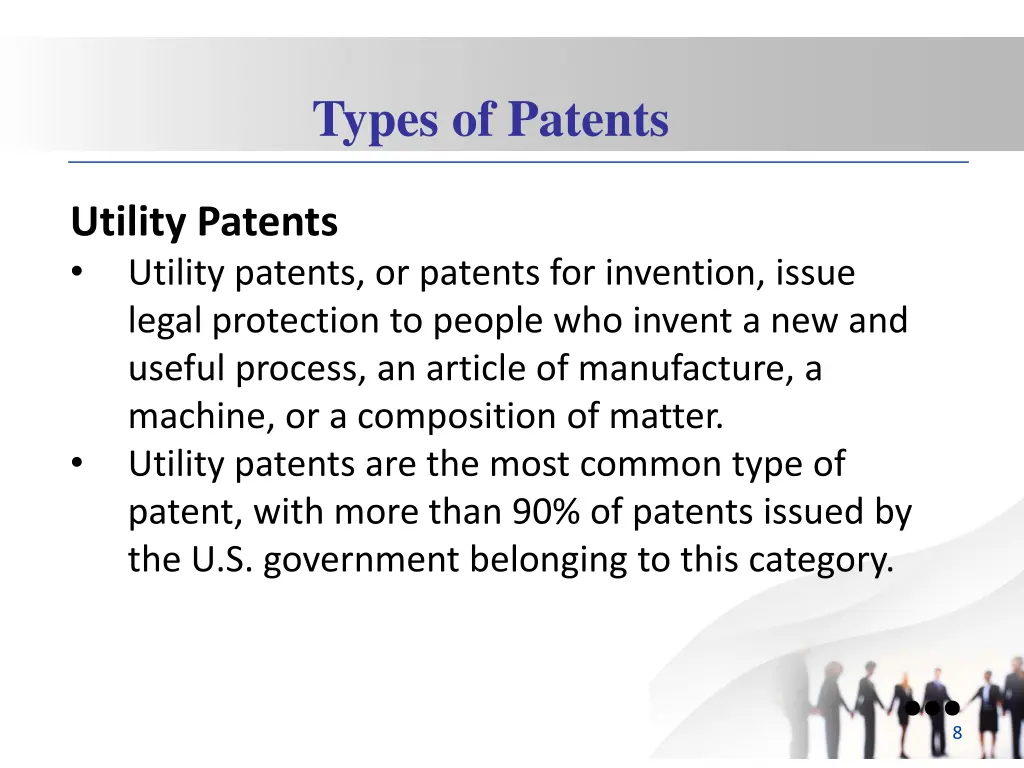 types of patents