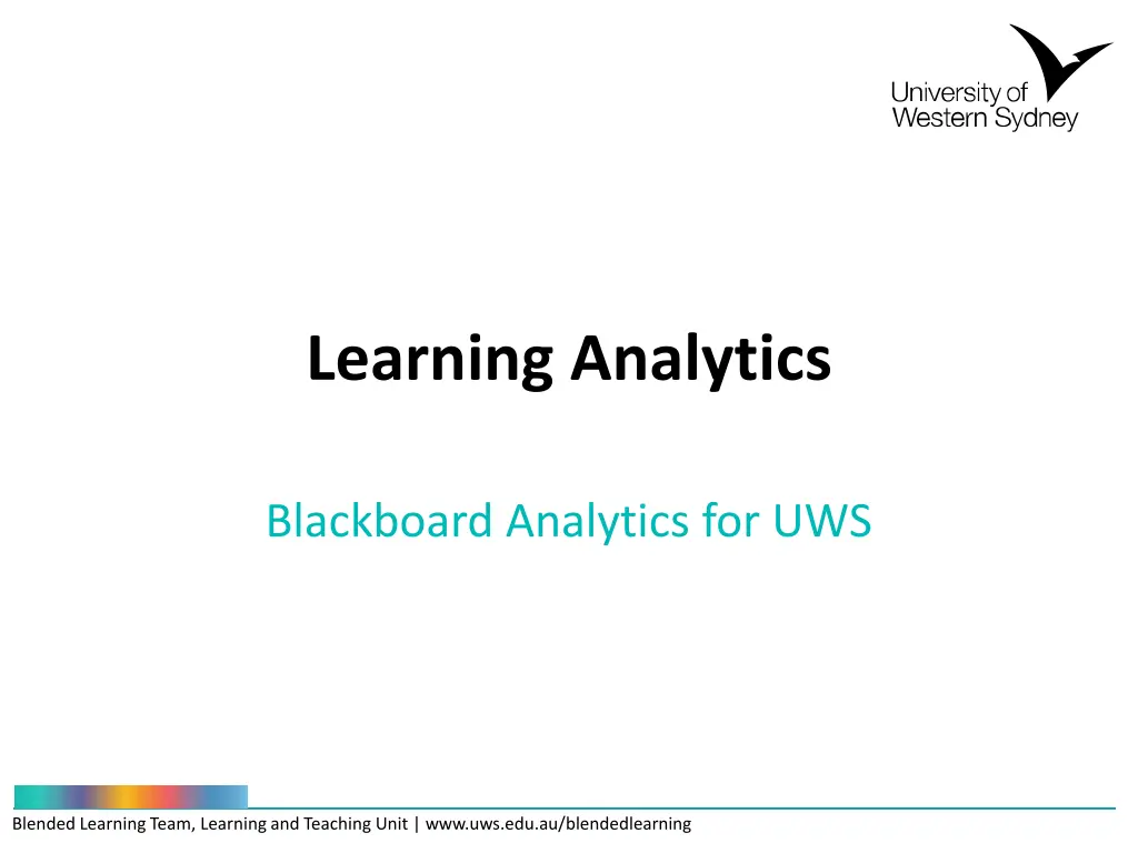 learning analytics
