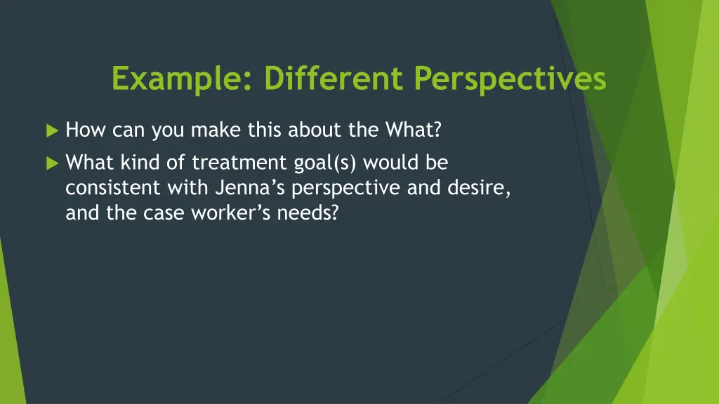 example different perspectives 2