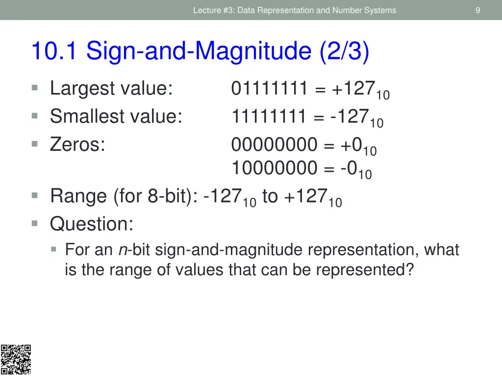 lecture 3 data representation and number systems 6