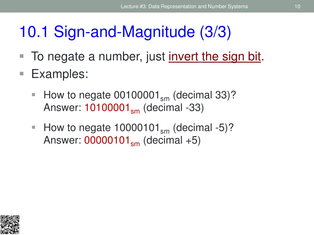 lecture 3 data representation and number systems 7