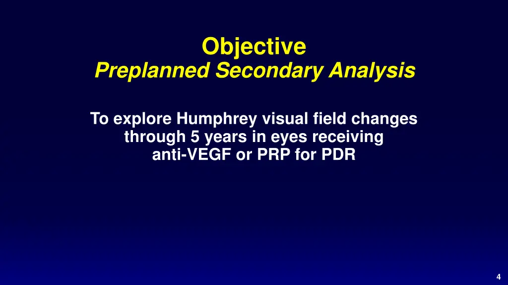 objective