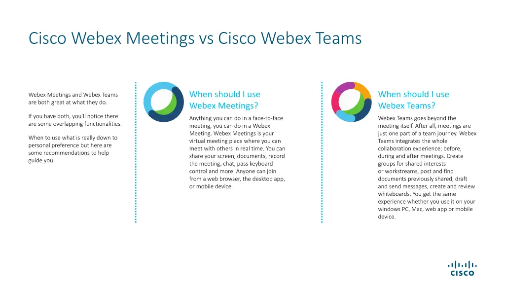 cisco webex meetings vs cisco webex teams 1