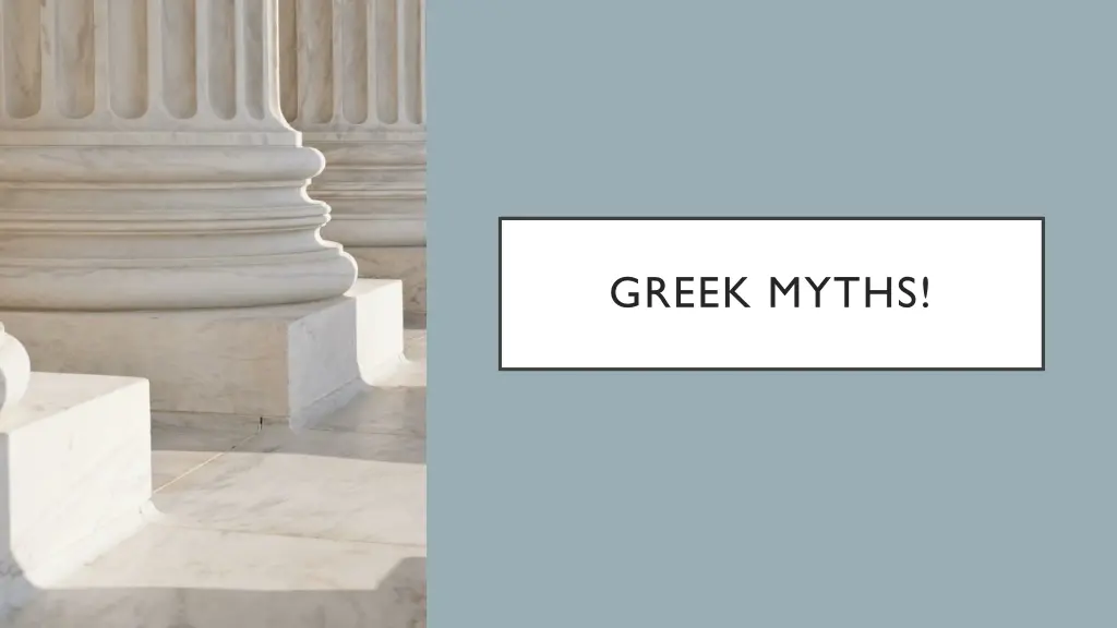 greek myths
