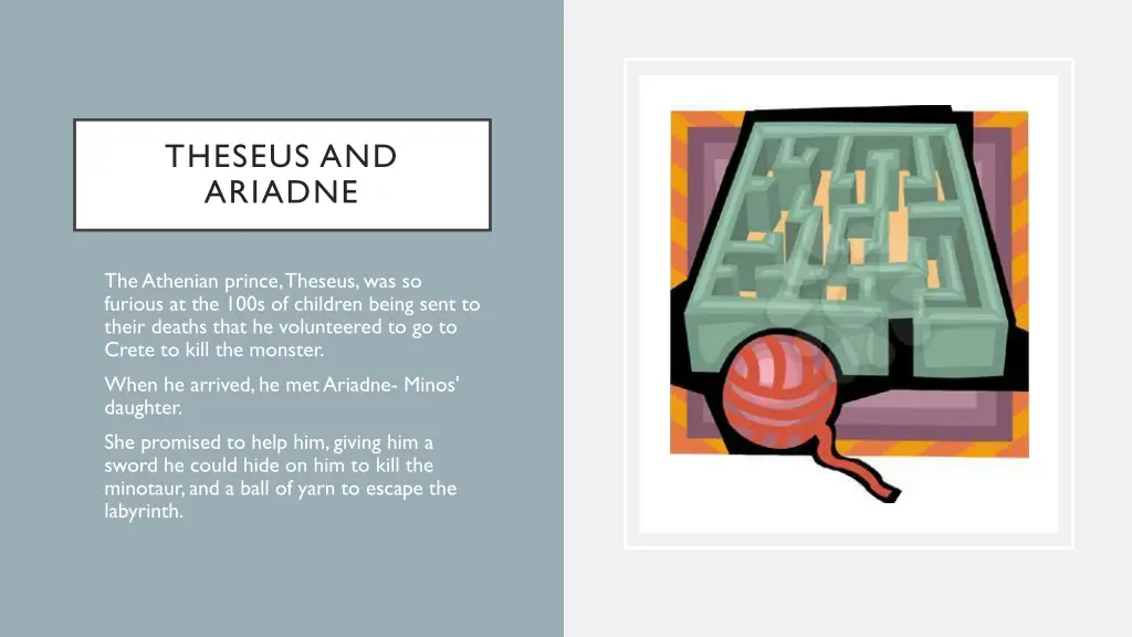 theseus and ariadne