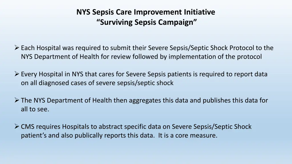 nys sepsis care improvement initiative surviving 1