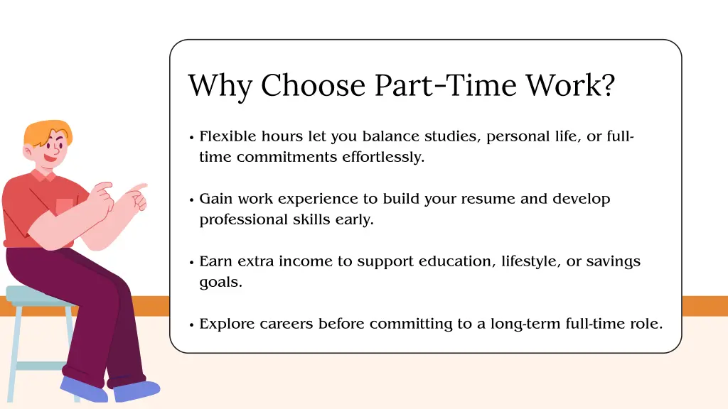why choose part time work