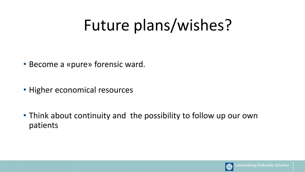 future plans wishes