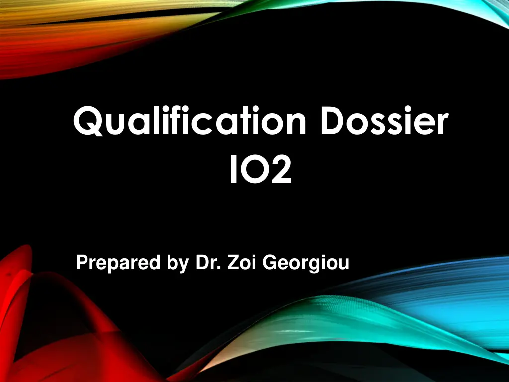 qualification dossier io2
