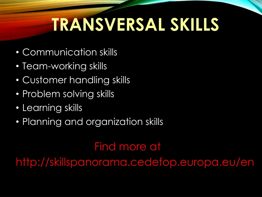 transversal skills