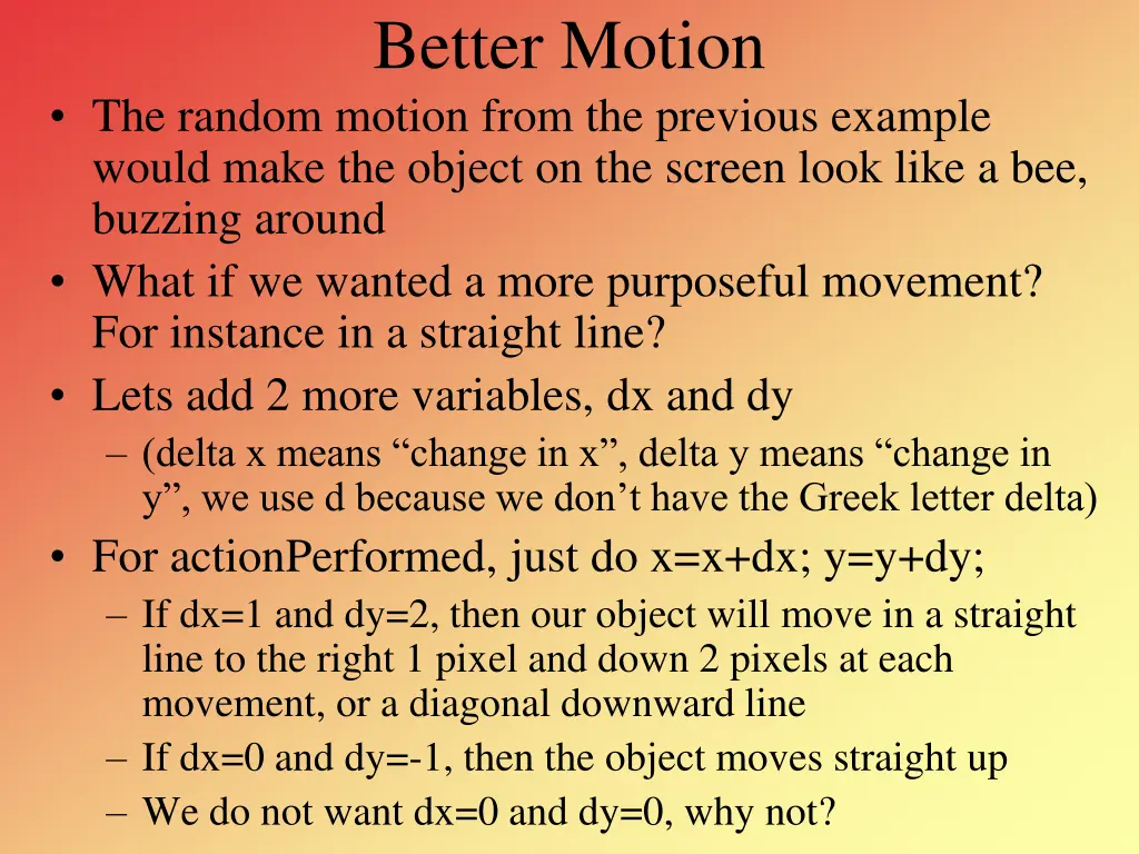 better motion