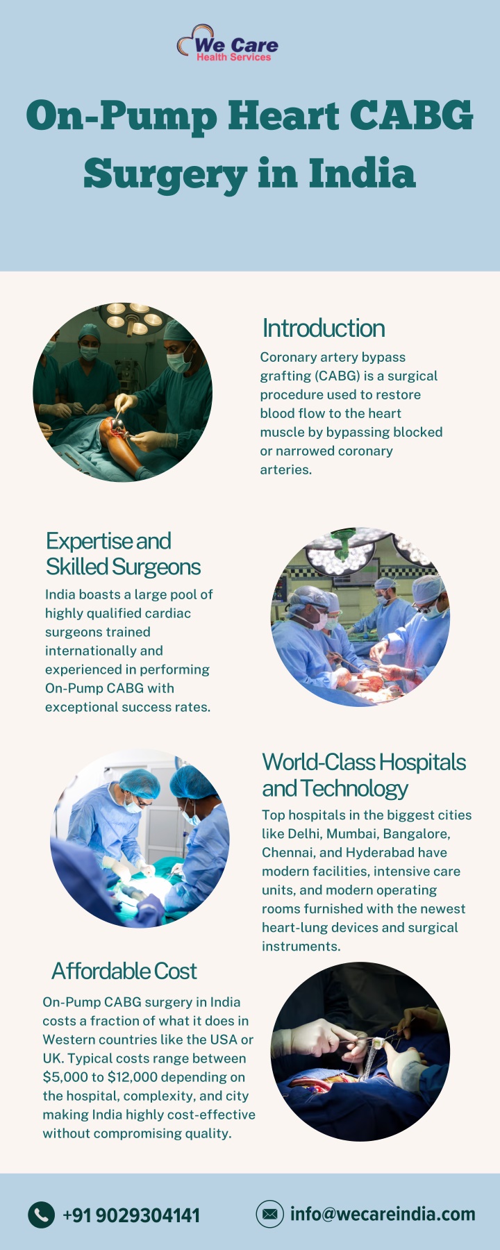 on pump heart cabg surgery in india
