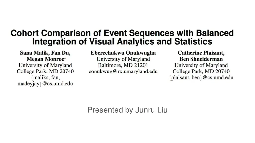 presented by junru liu