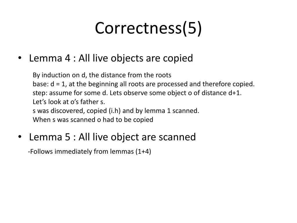 correctness 5