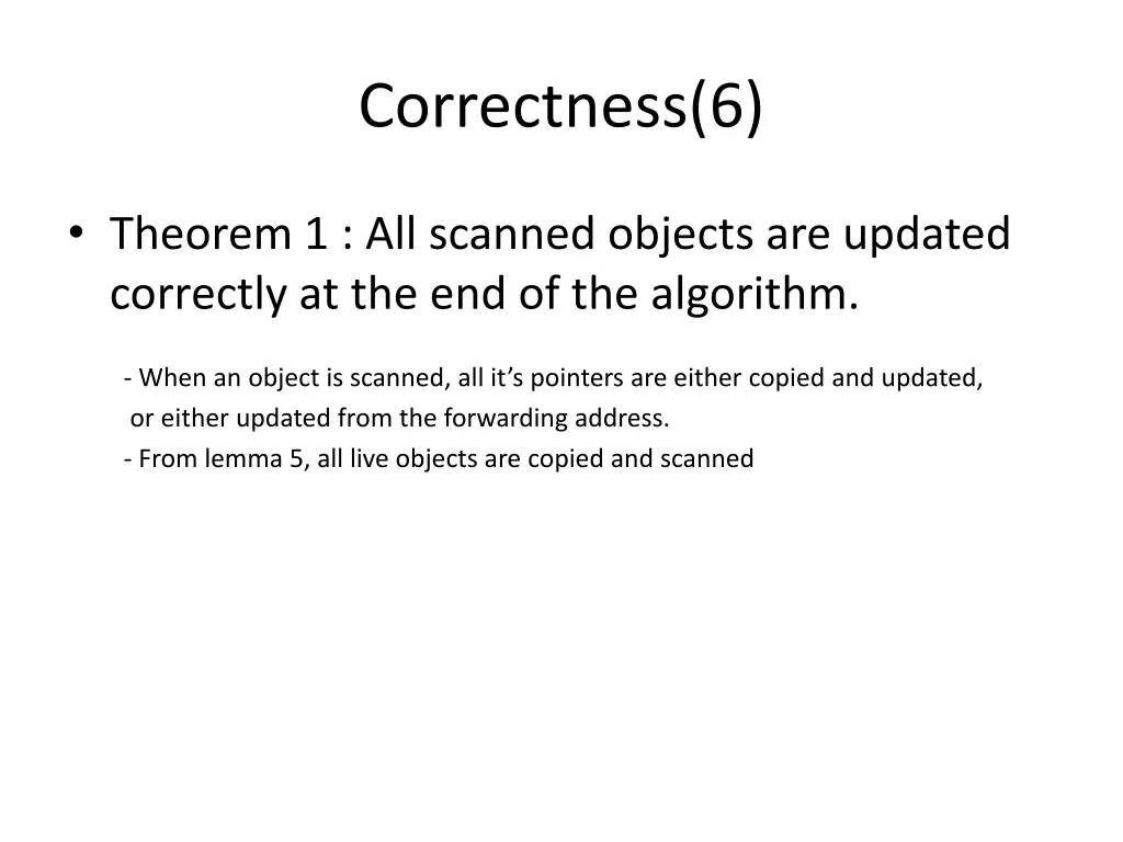 correctness 6