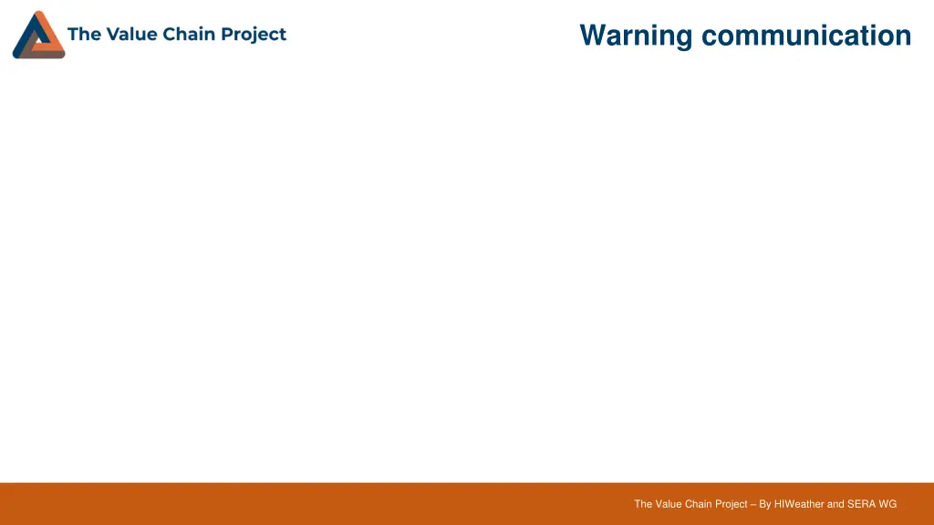 warning communication