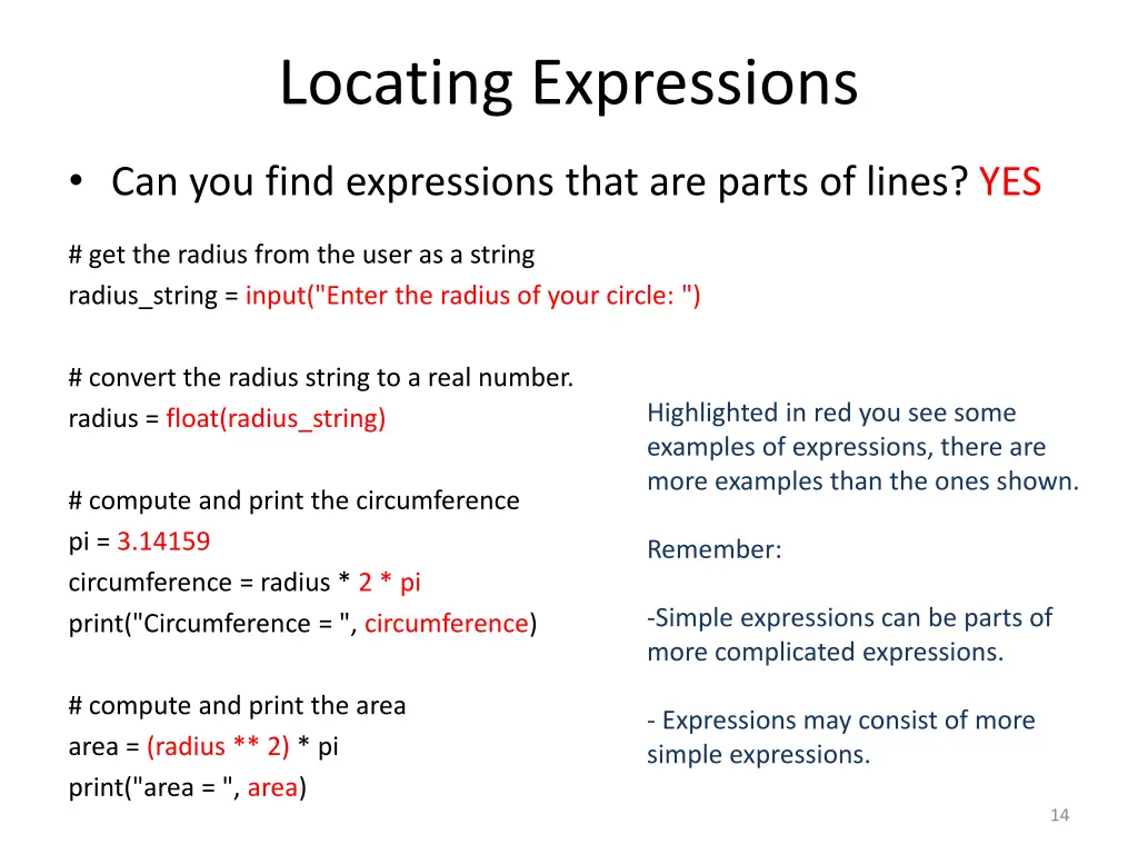 locating expressions 2