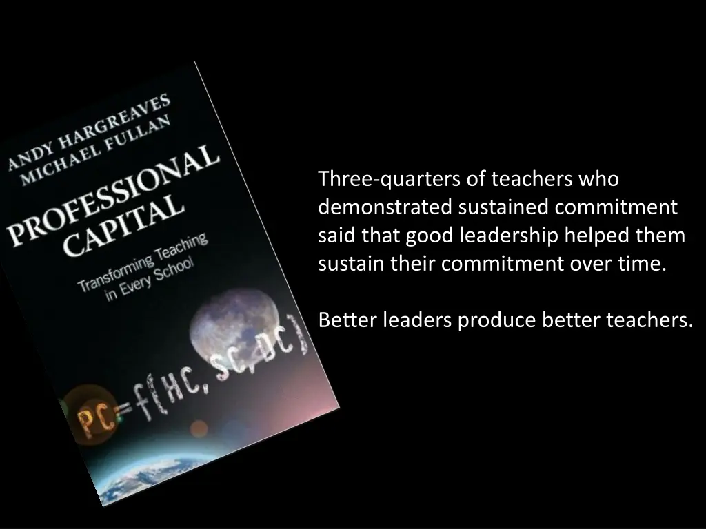 three quarters of teachers who demonstrated