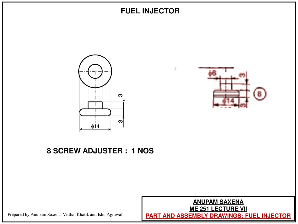 fuel injector 14