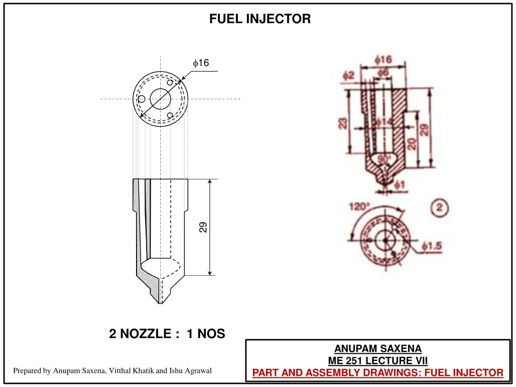 fuel injector 3