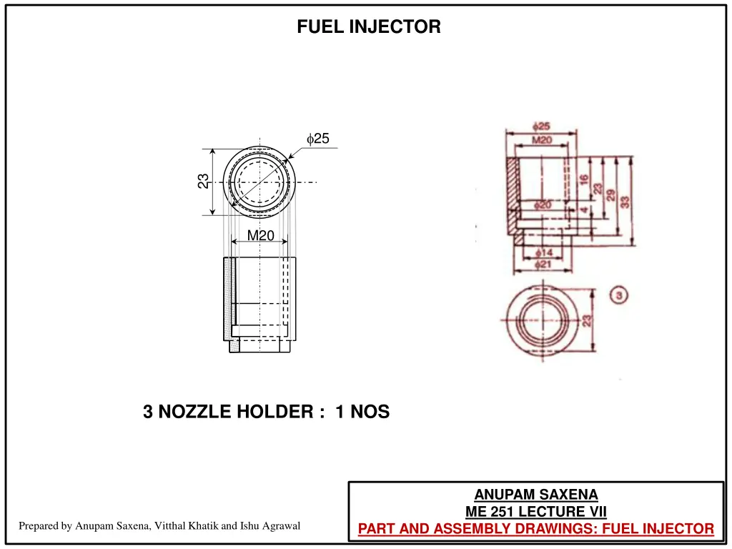 fuel injector 5
