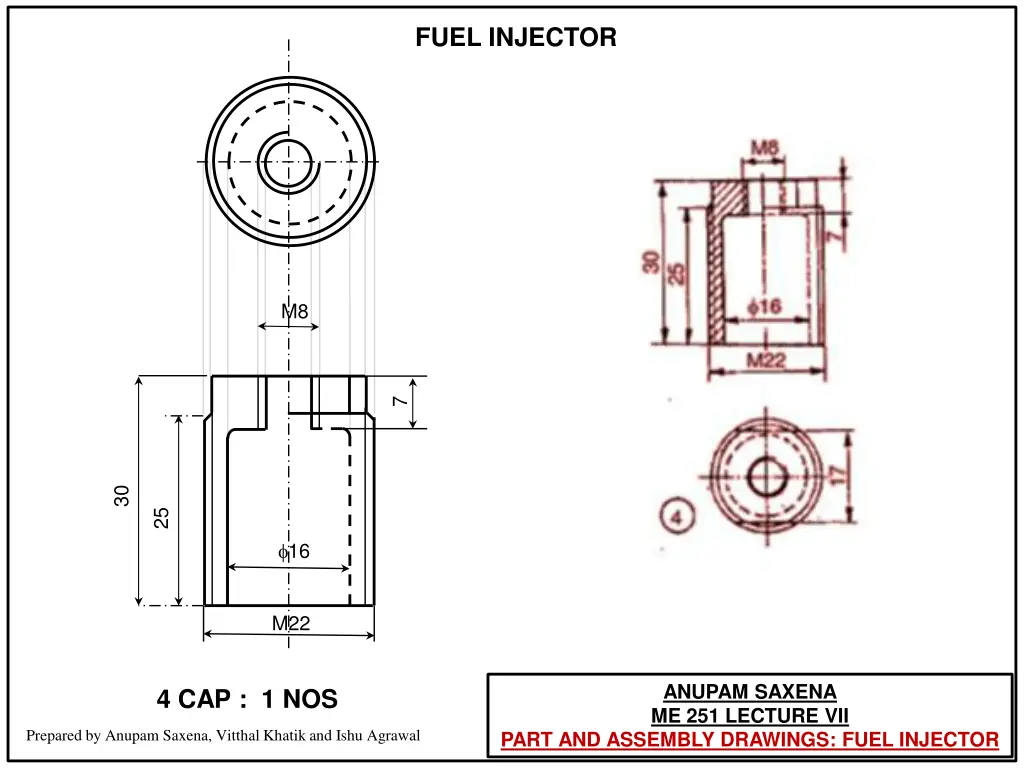 fuel injector 6