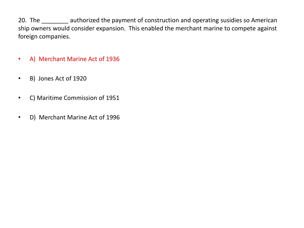 20 the authorized the payment of construction