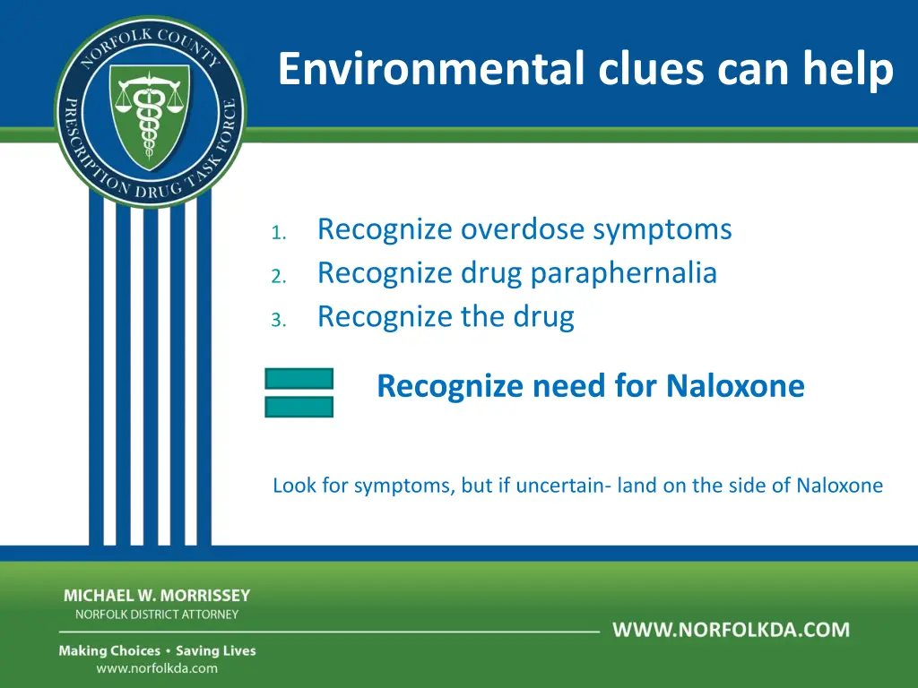 environmental clues can help