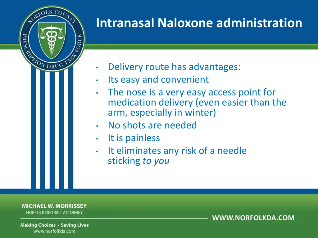 intranasal naloxone administration