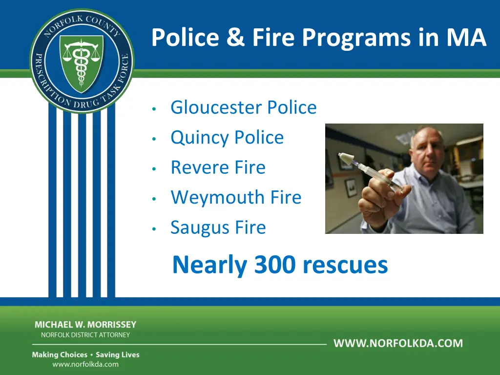police fire programs in ma