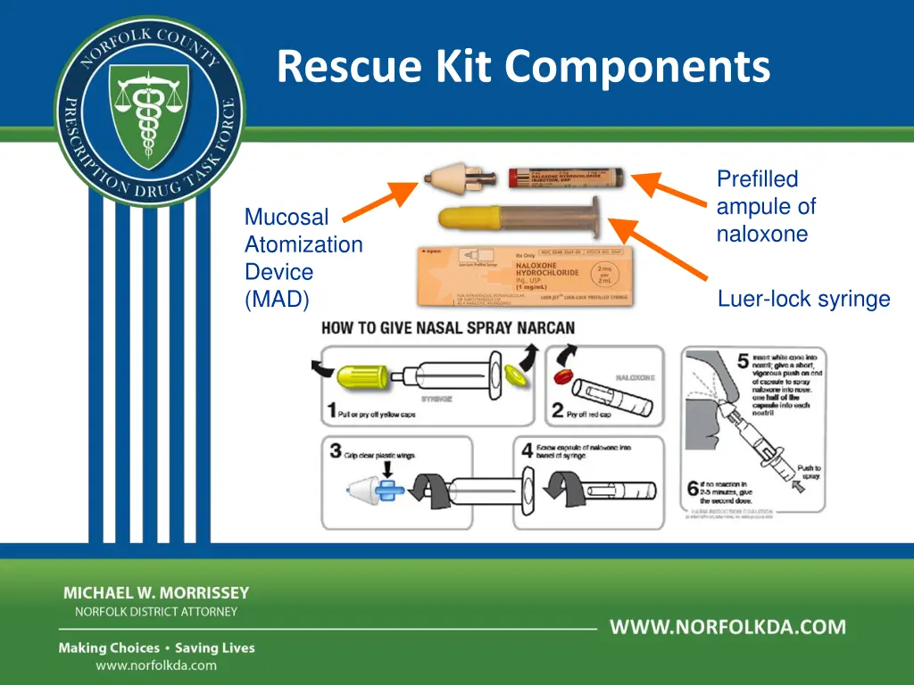 rescue kit components