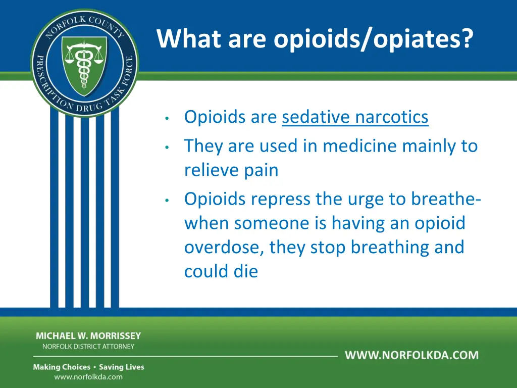 what are opioids opiates