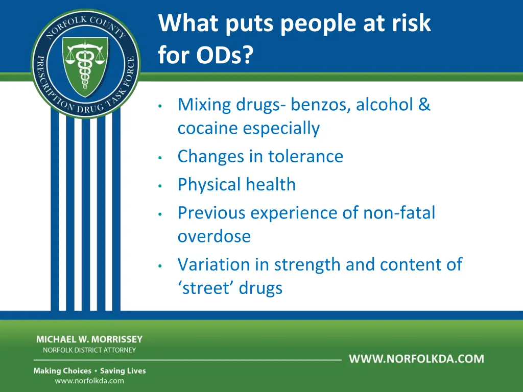 what puts people at risk for ods