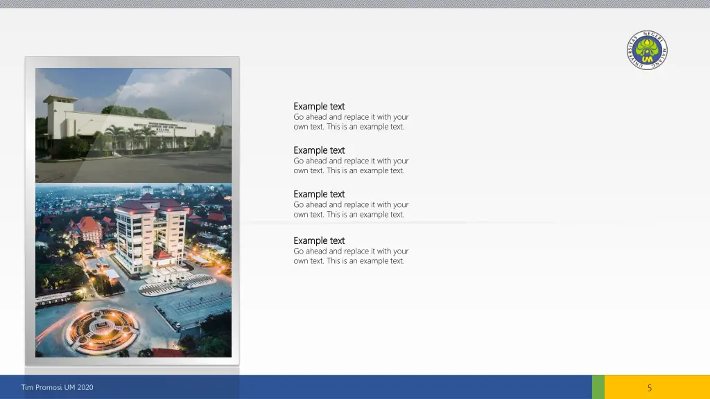 example text example text go ahead and replace