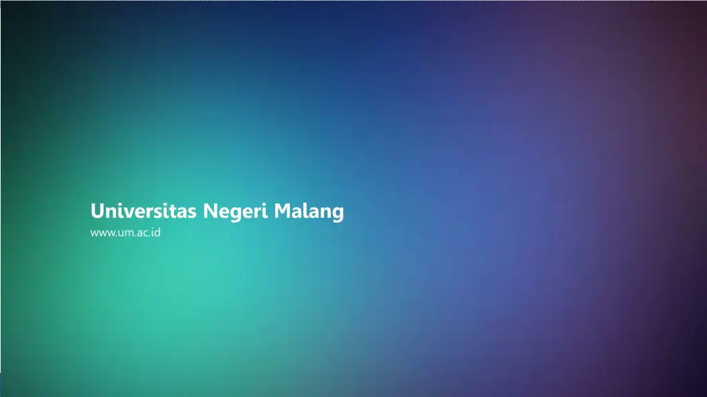 universitas negeri malang www um ac id