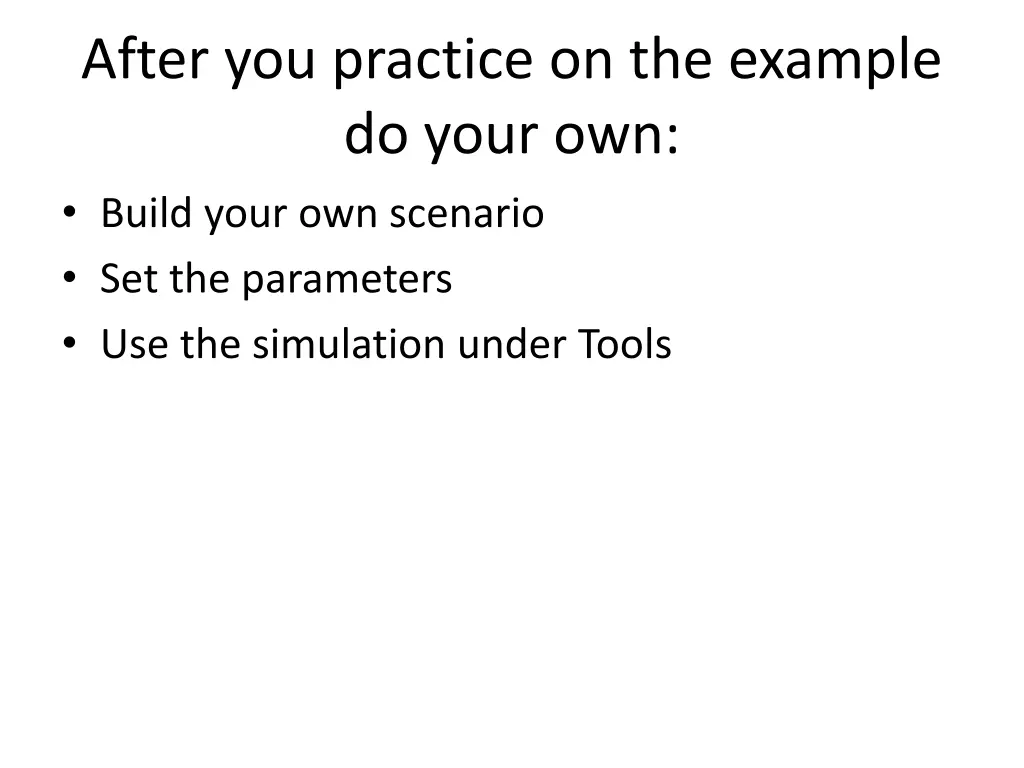 after you practice on the example do your