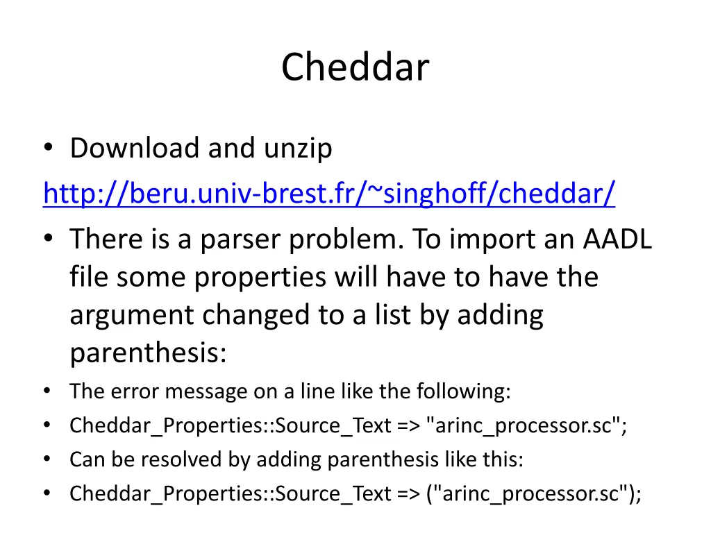 cheddar