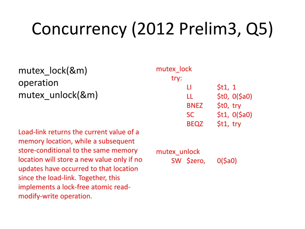 concurrency 2012 prelim3 q5