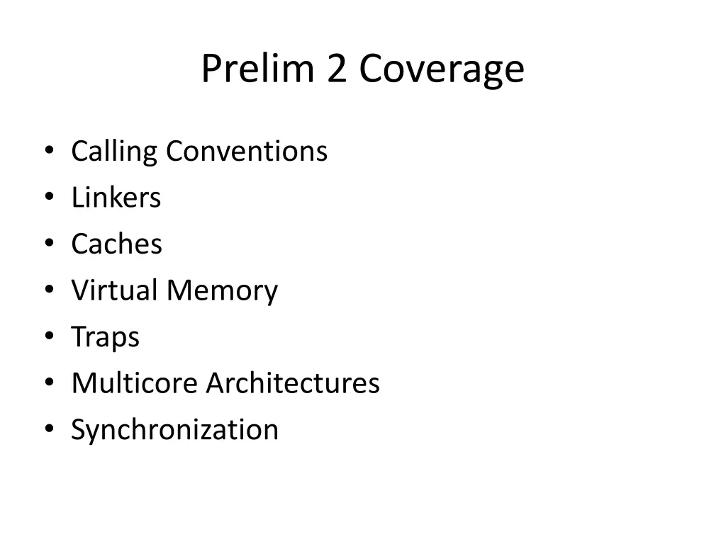 prelim 2 coverage