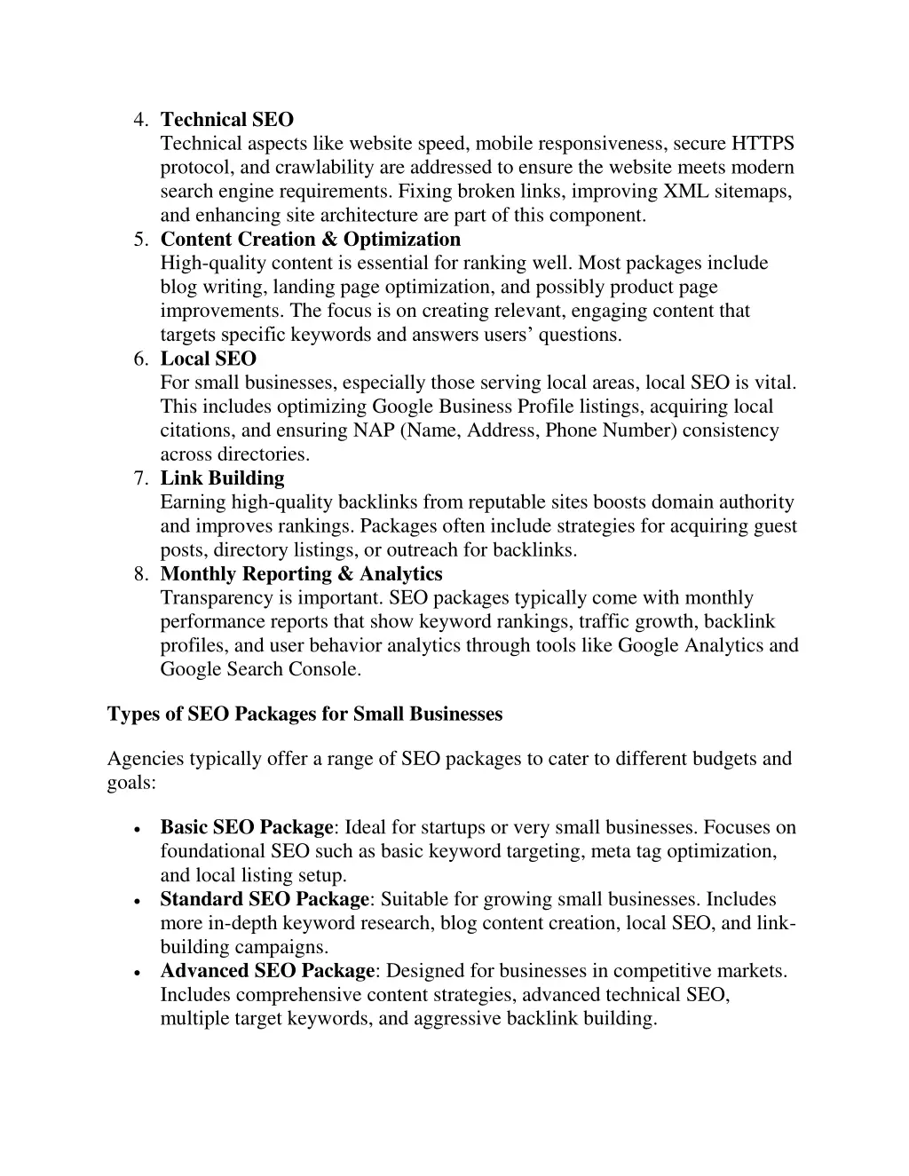 4 technical seo technical aspects like website