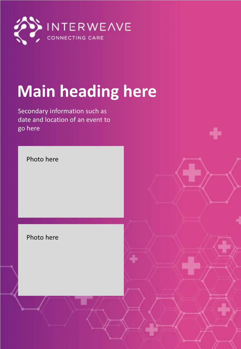 main heading here 5