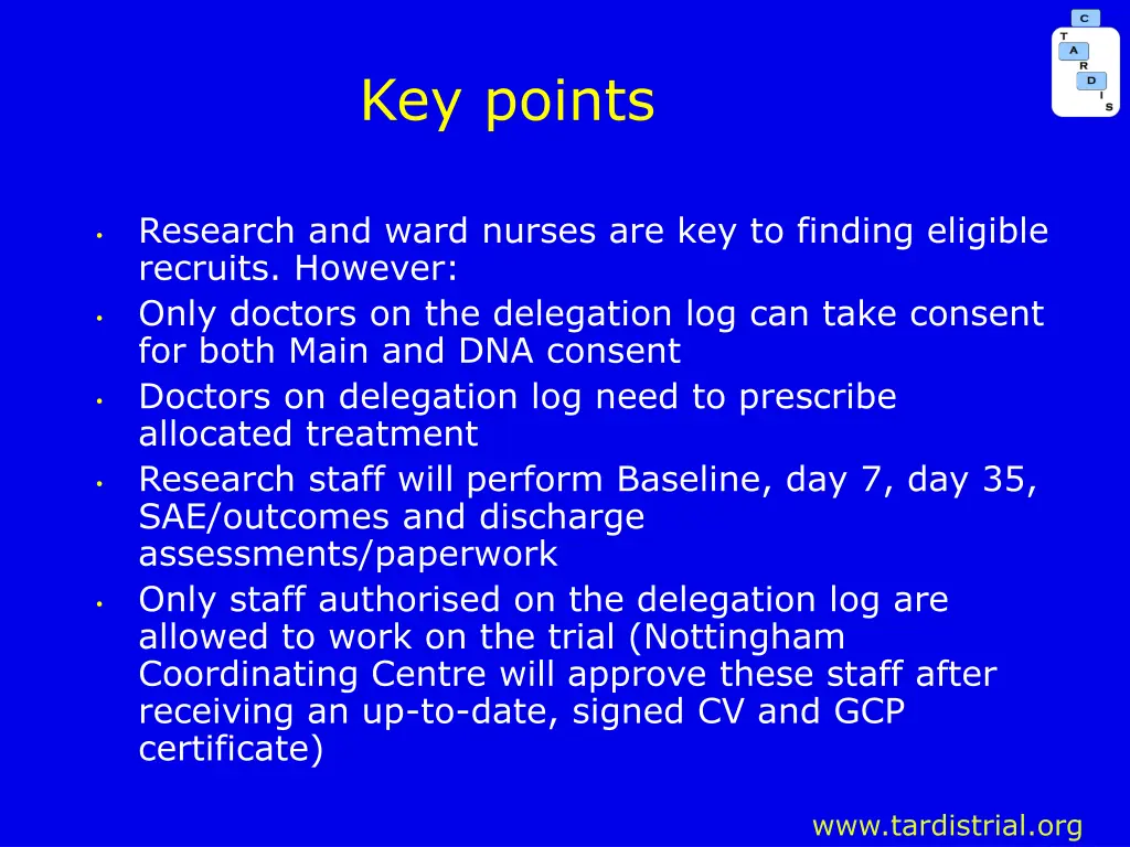 key points