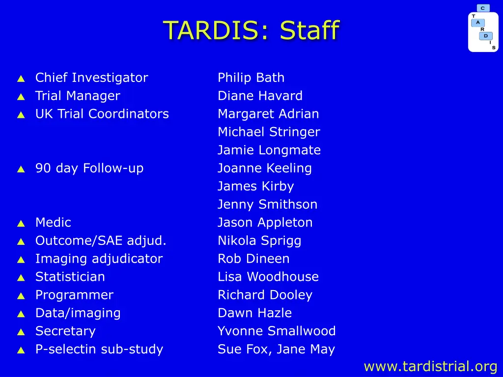 tardis staff