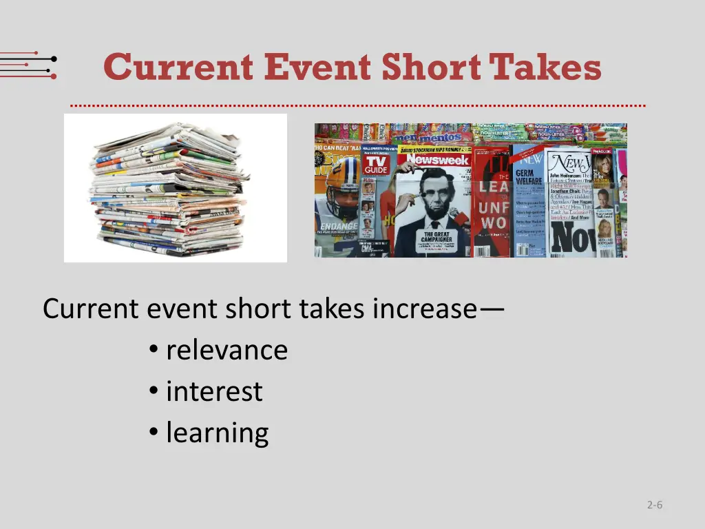 current event short takes