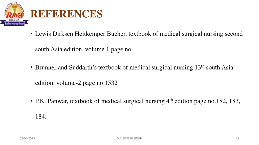references
